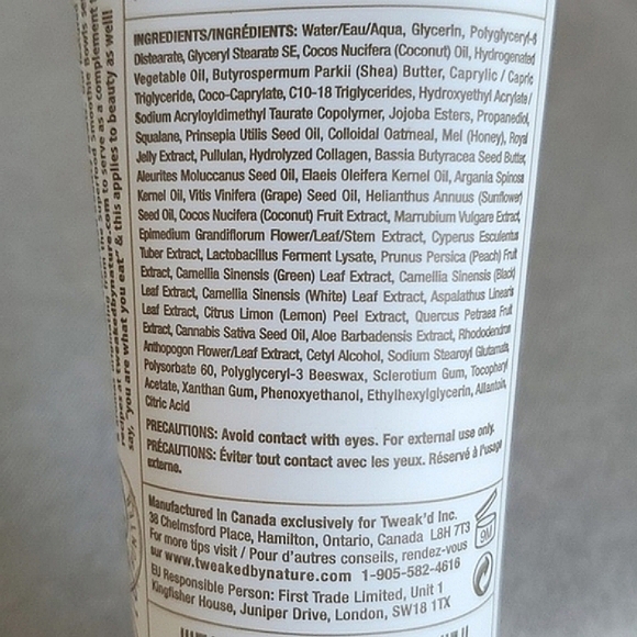 🆕️ TWEAK'D BY NATURE Restore Pure All-Purpose Rescue Cream FRAGRANCE FREE - Picture 7 of 9